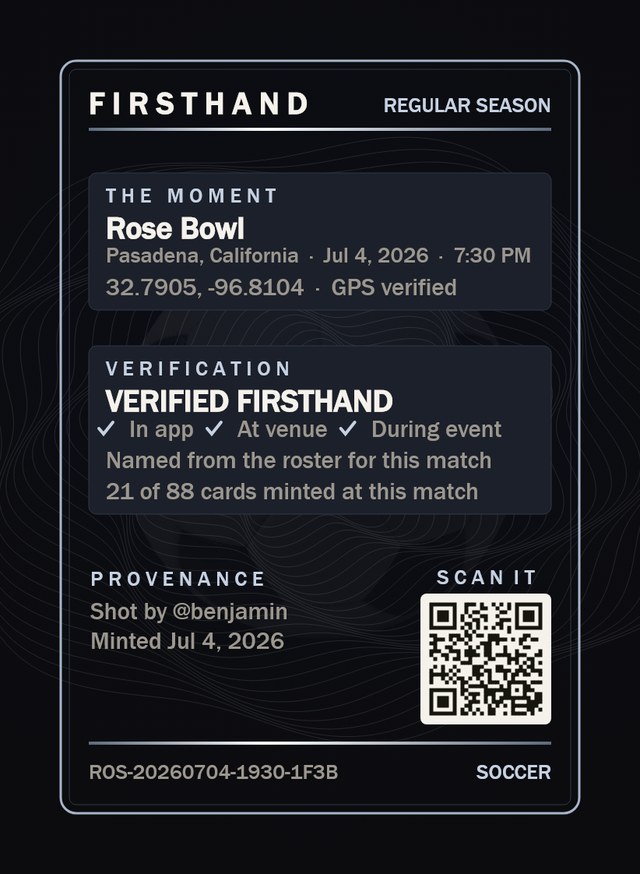 The back of the same card